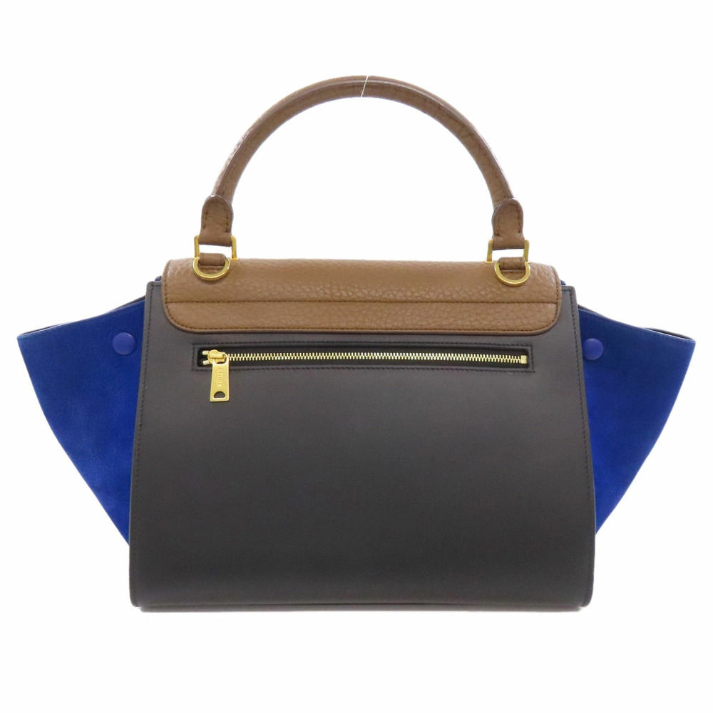 Celine Trapeze 2way Calfskin Leather Shoulder bag leather - Picture 2 of 11